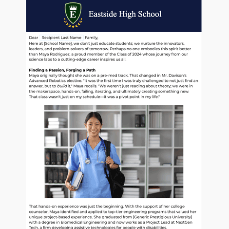 School Alumni Profile Spotlight